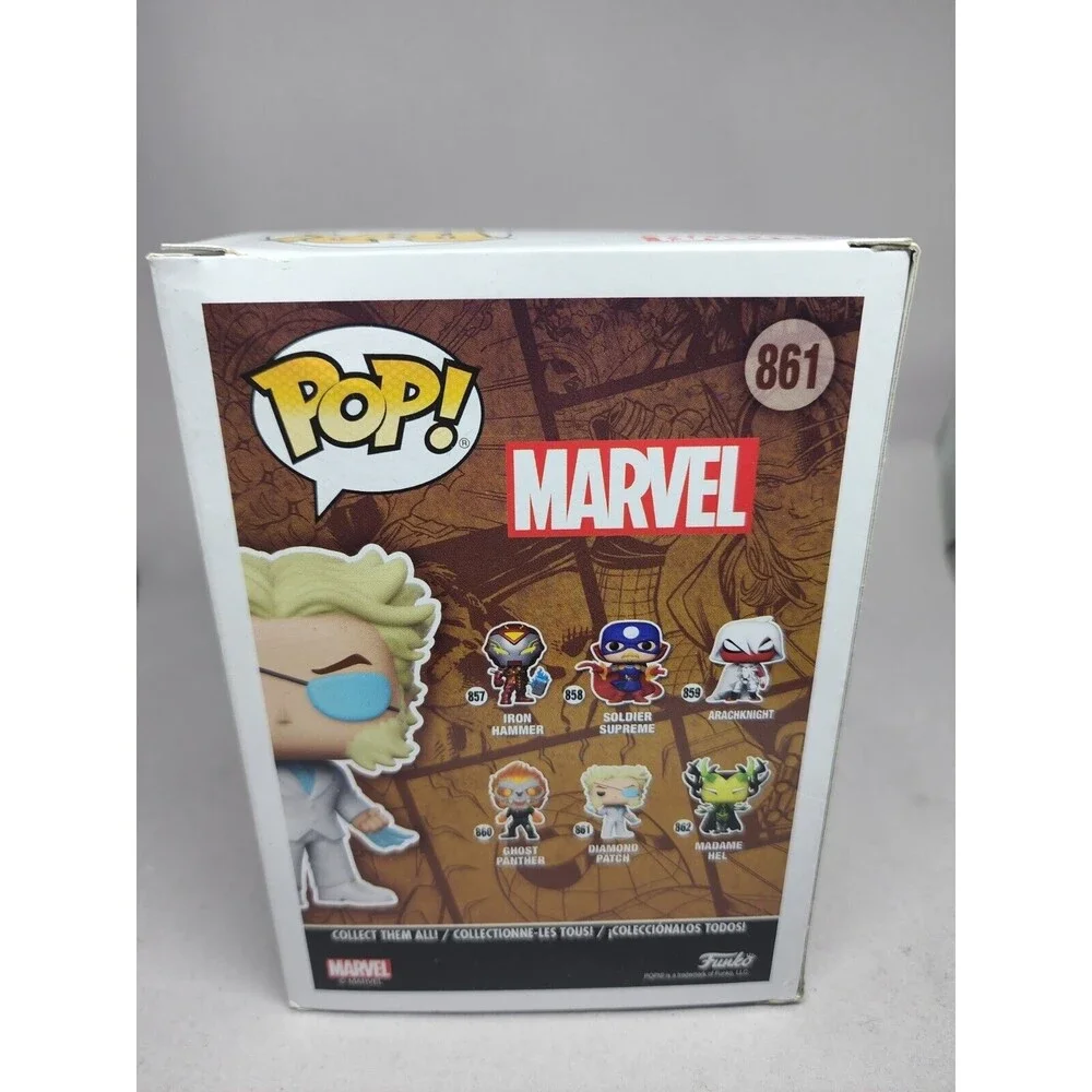 Diamond Patch Funko Pop #861 Marvel Infinity Warps